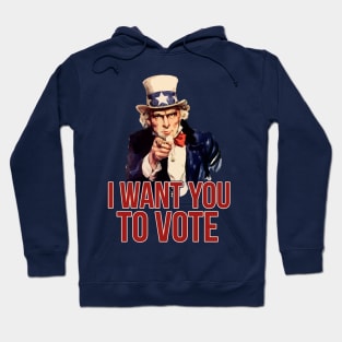 Uncle Sam wants you to vote Hoodie